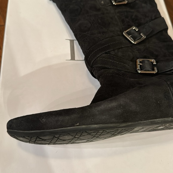 Dior Igloo Botte Plate black shearing / suede boots well loved size 40 - Picture 4 of 9